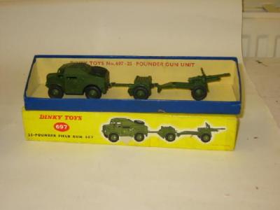 Appraisal: -Pounder Field Gun Set boxed G-E