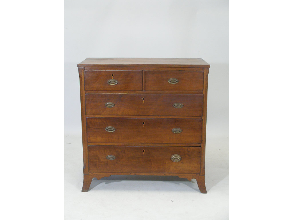 Appraisal: NC Federal Chest of Drawers early th c Piedmont NC