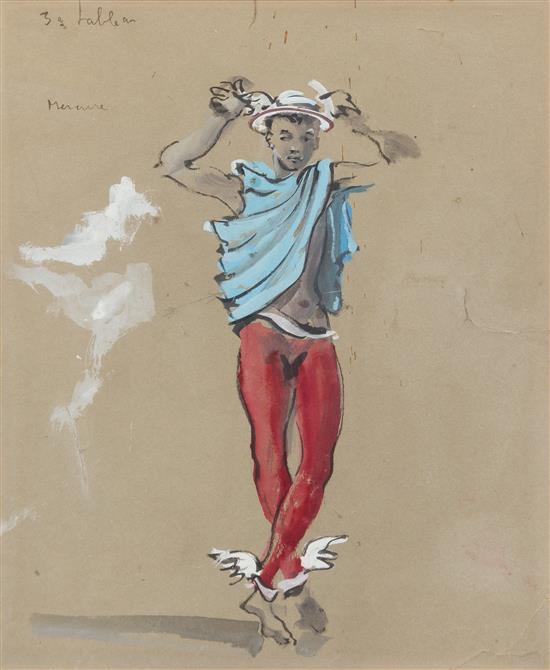 Appraisal: Sale Lot Attributed to Christian Berard French - Costume Design