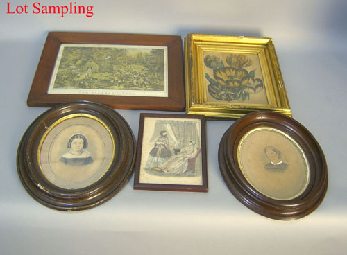 Appraisal: Eleven prints and frames th c