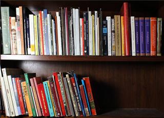 Appraisal: lot of approx lot of approx Two shelves of books