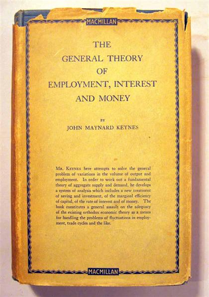 Appraisal: vol Keynes John Maynard The General Theory of Employment Interest