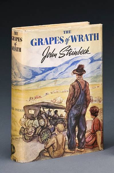 Appraisal: STEINBECK JOHN The Grapes of Wrath New York The Viking