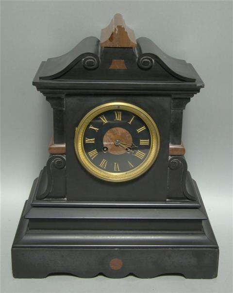 Appraisal: VICTORIAN MARBLE MANTEL CLOCK