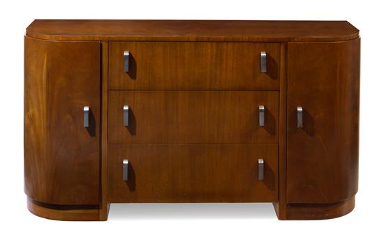 Appraisal: Sale Lot A Donald Deskey for Valentine-Seaver Co Sideboard having