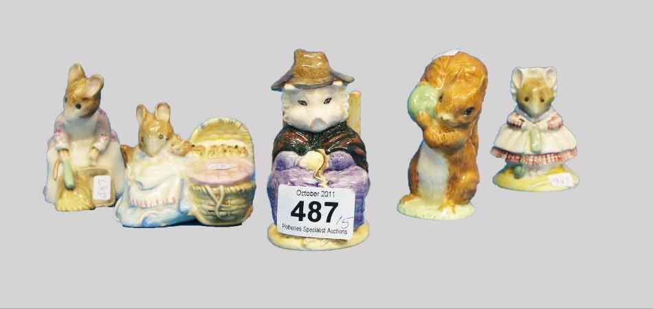 Appraisal: Royal Albert Beatrix Potter Figures And this Pig had None