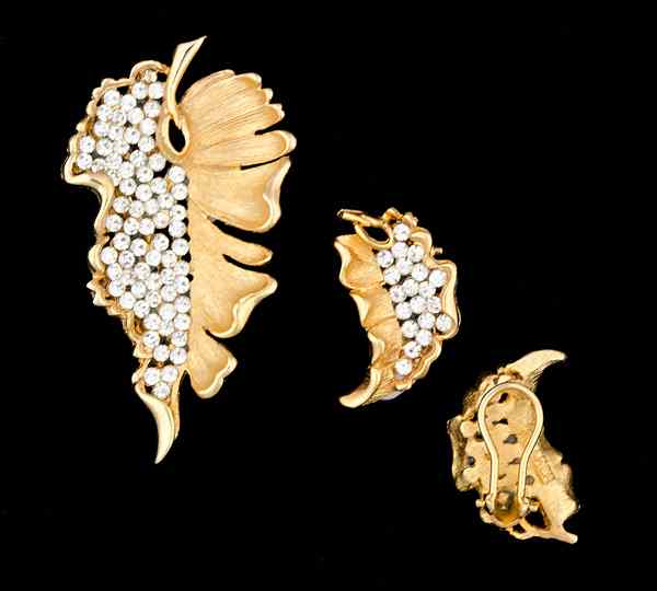 Appraisal: Kramer R S K Costume Jewelry Collection A Kramer brooch