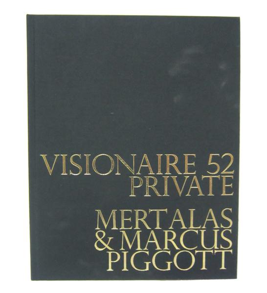 Appraisal: VISIONAIRE PRIVATE BOOK AUTHORS ALAS PIGGOTT MARC JACOBS VISIONAIRE PRIVATE