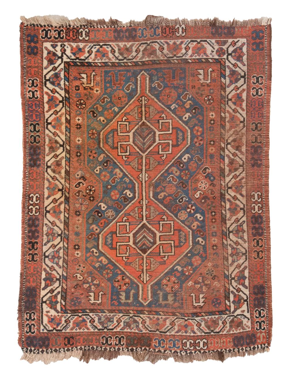 Appraisal: SOUTH PERSIAN RUG ' X ' FIRST QUARTER OF THE