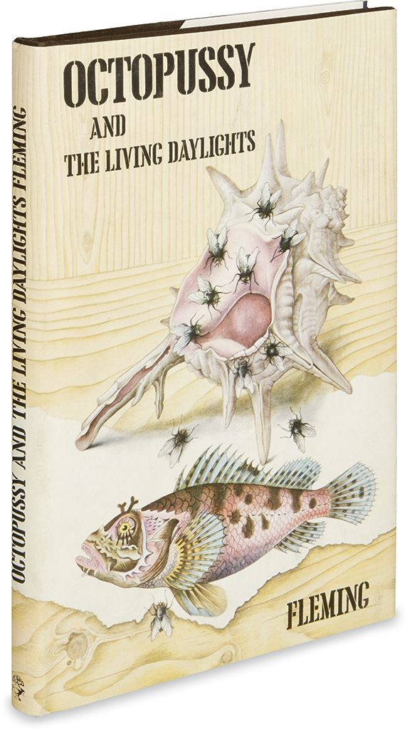 Appraisal: FLEMING IAN Octopussy and the Living Daylights vo publisher's gilt-stamped