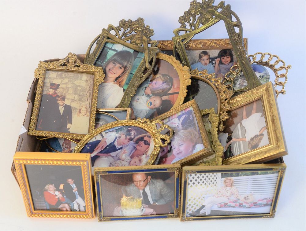 Appraisal: Tray Lot of Picture Frames to include French gilt frames