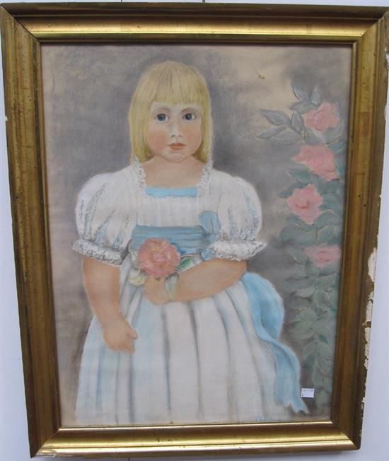 Appraisal: BARNUM MARY ANN AMERICAN TH C Portrait of a Blonde