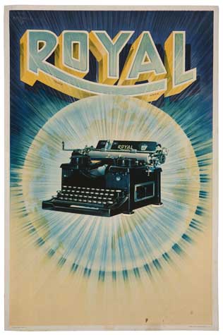 Appraisal: T A MITCHELL ROYAL x inches x cm Continental Litho