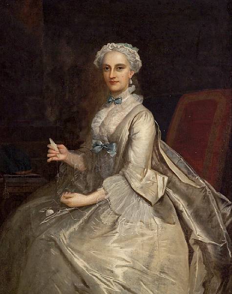 Appraisal: Studio of Joseph Highmore British - A portrait of a