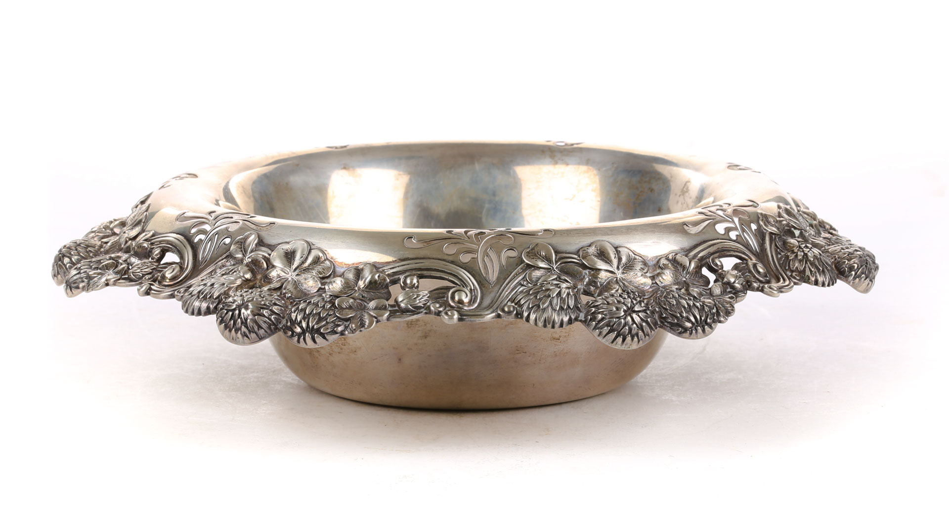 Appraisal: Tiffany Co sterling silver center bowl first half - th