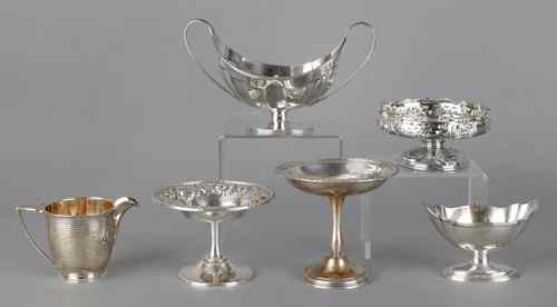 Appraisal: Group of sterling silver tablewares ozt