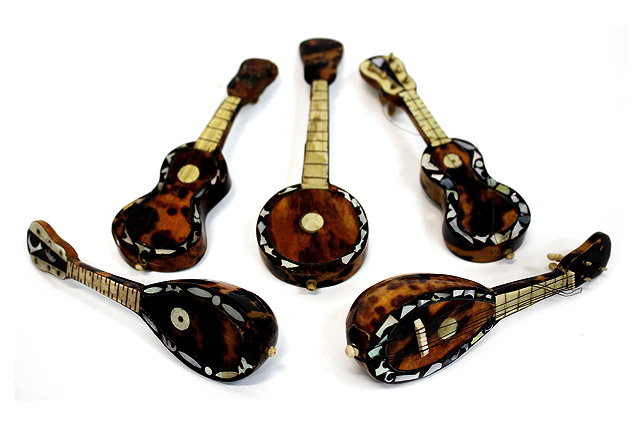 Appraisal: A GROUP OF LATE TH CENTURY ITALIAN TORTOISE SHELL BONE