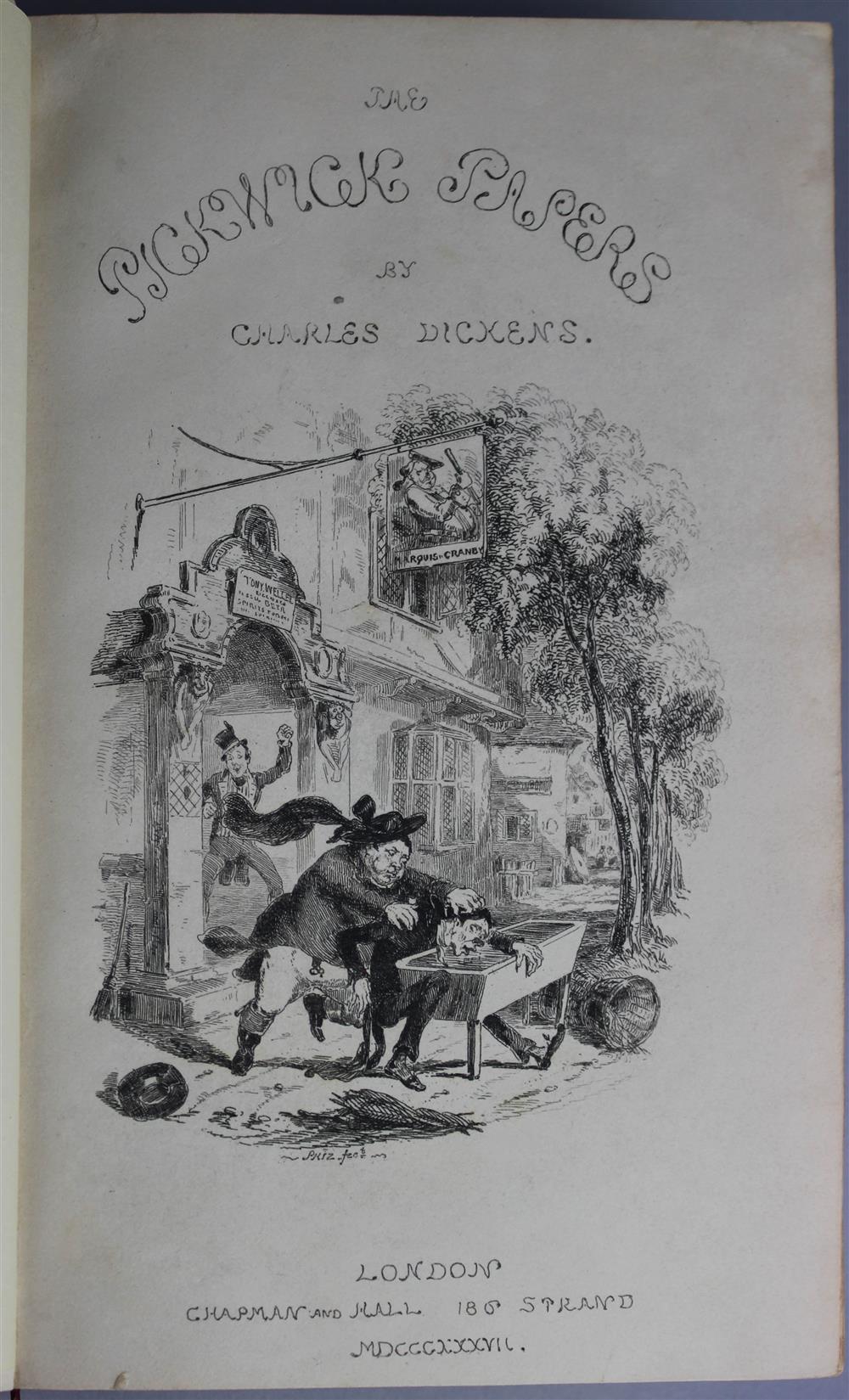 Appraisal: THE POSTHUMOUS PAPERS OF THE PICKWICK CLUB BY CHARLES DICKENS