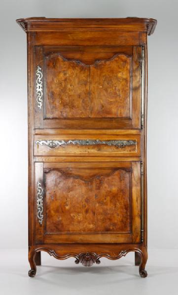 Appraisal: - Early th C French Vendee Cabinet Early th century