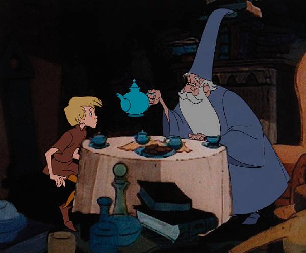 Appraisal: A Walt Disney celluloid from The Sword and the Stone