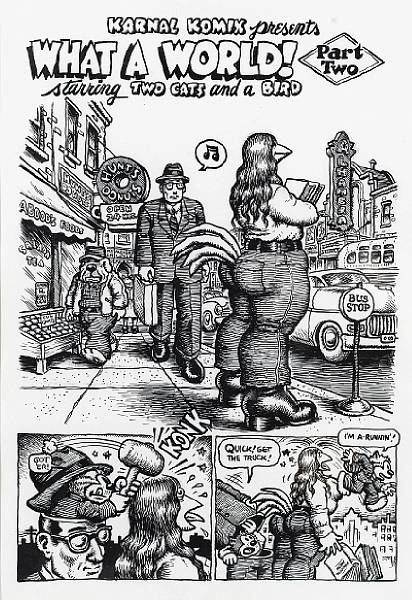 Appraisal: n a Robert Crumb American b Karnal Komix presents What