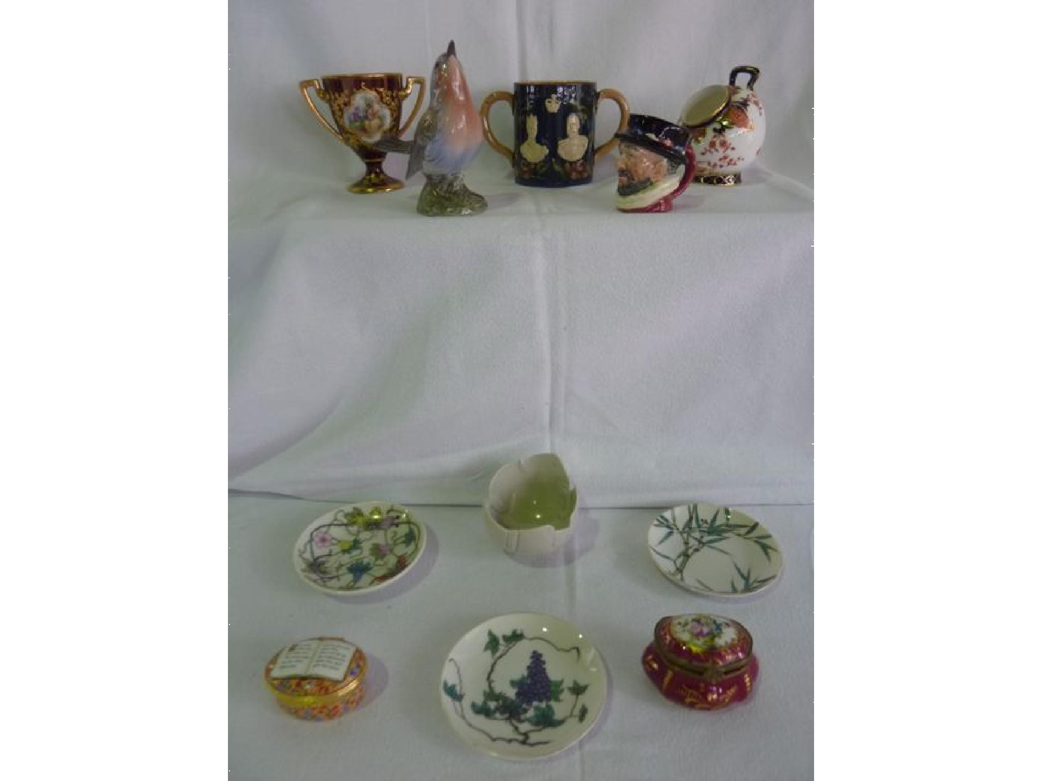 Appraisal: A collection of items including an Aller two handled Edward