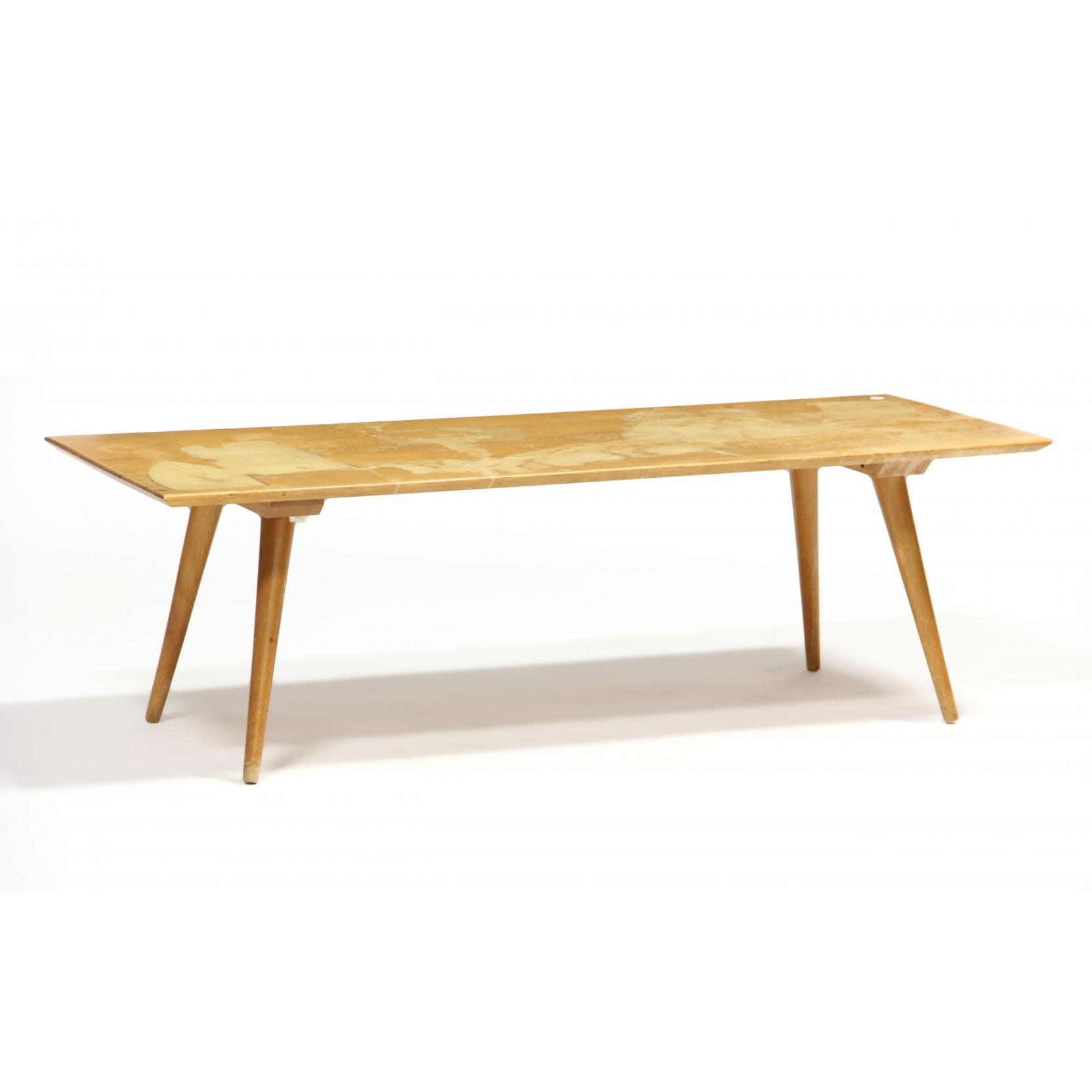 Appraisal: Paul McCobb Planner Group Low Table s for Winchendon maple