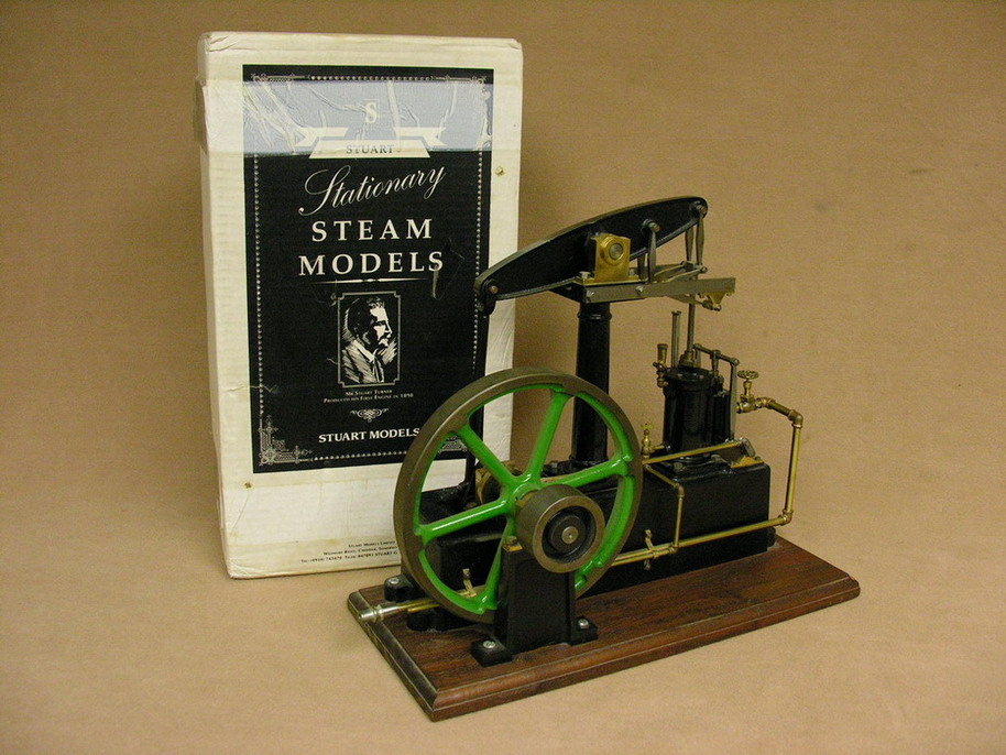 Appraisal: STUART BEAM ENGINE STEAM TOY with box and all papers