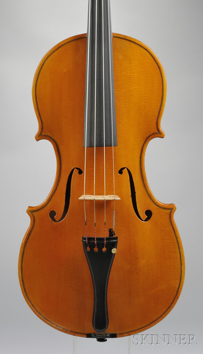 Appraisal: American Viola Joseph Marshall Hyattsville bearing the maker's label length