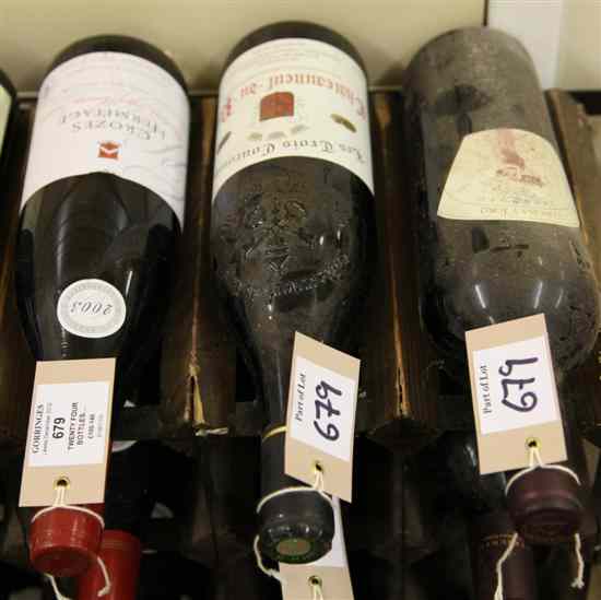 Appraisal: Twenty four bottles including ten Crozes-Hermitage Cave de Tain four