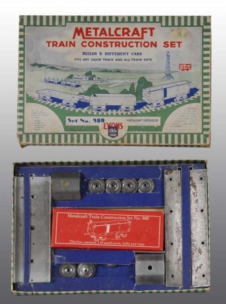 Appraisal: Metalcraft No Train Construction Set Description American Builds five different