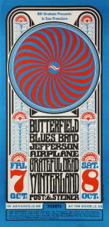 Appraisal: Bill Graham Vintage Rock Posters BG lot of Wes Wilson