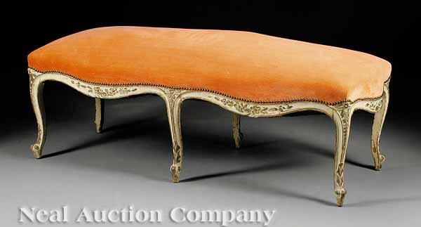 Appraisal: A Good Antique Italian Rococo-Style Parcel Gilt and Cr me