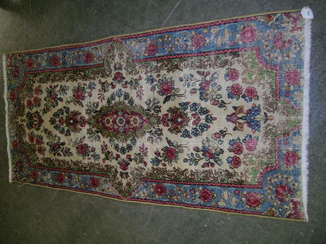 Appraisal: Oriental Rug ' x ' Persian Traditional Semi-Antique showing wear