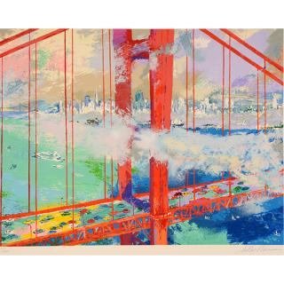 Appraisal: Leroy Neiman San Francisco serigraph LEROY NEIMAN American - San