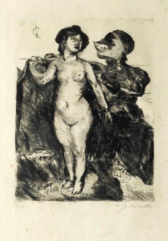 Appraisal: LOVIS CORINTH - PERSEUS AND ANDROMEDA S etching of the