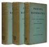 Appraisal: WHITEHEAD ALFRED NORTH and RUSSELL BERTRAND Principia Mathematica lxvi xxxi