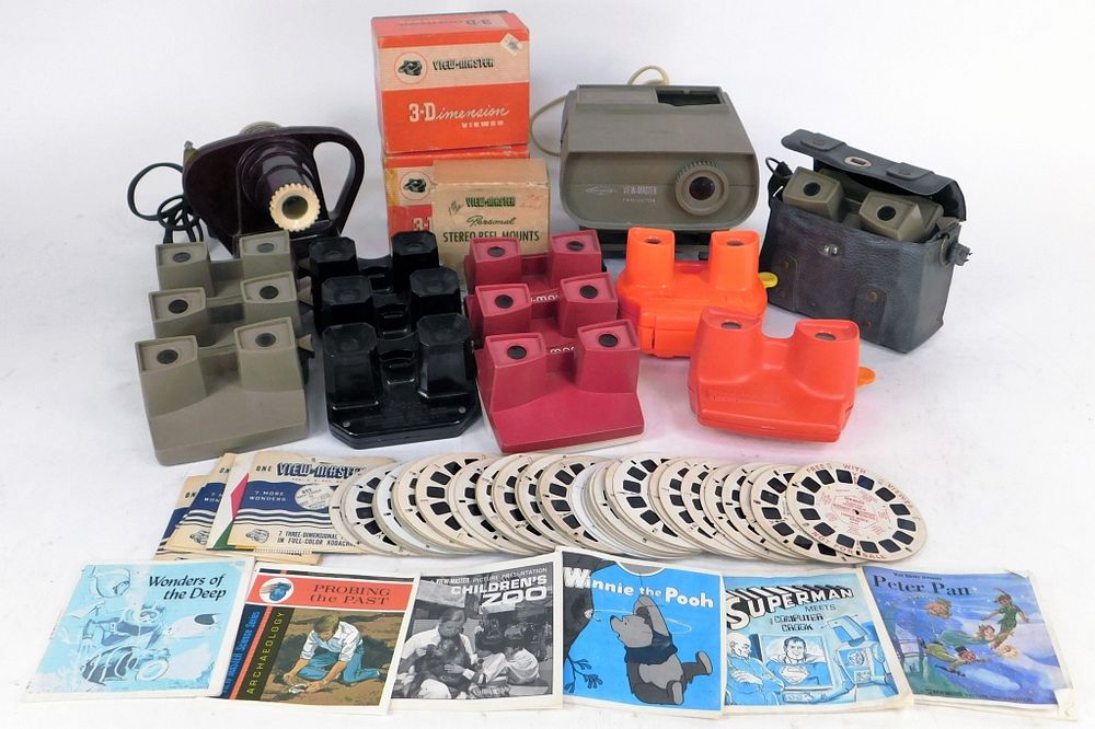 Appraisal: Lot of Viewmaster Viewers and Projectors Lot of Viewmaster viewers