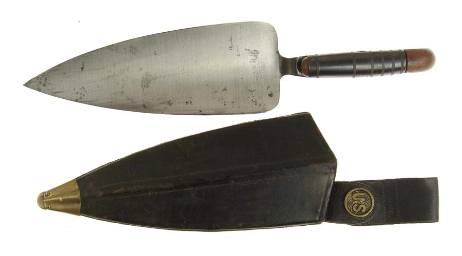 Appraisal: SPRINGFIELD MODEL TROWEL BAYONET There are no markings on the