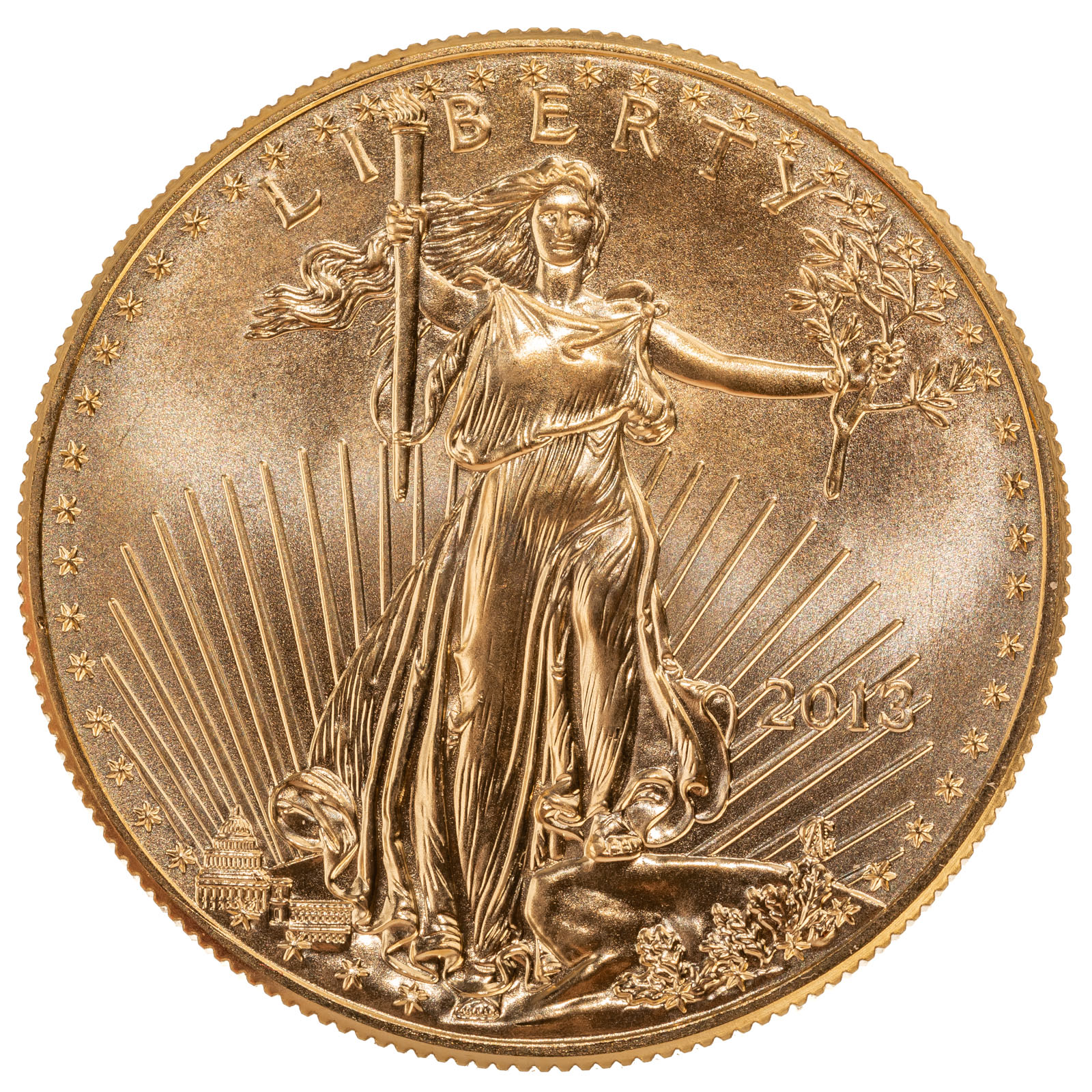 Appraisal: OUNCE GOLD AMERICAN EAGLE BU