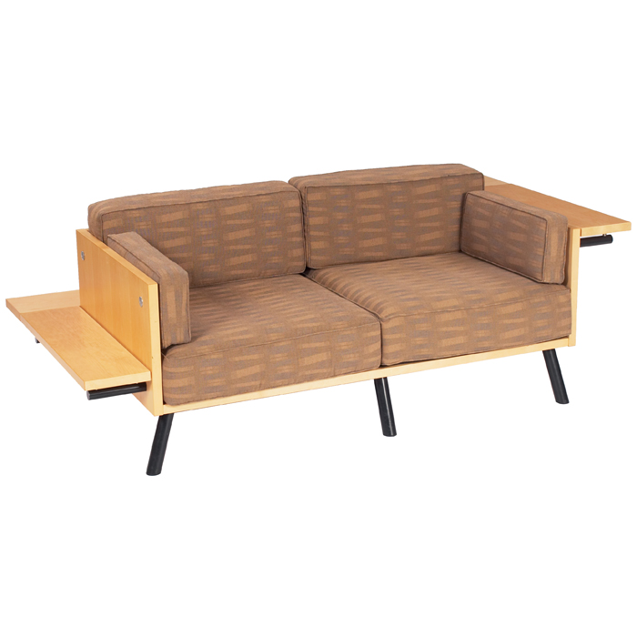 Appraisal: Peter Stamberg and Paul Aferiat Salsa settee by Knoll c