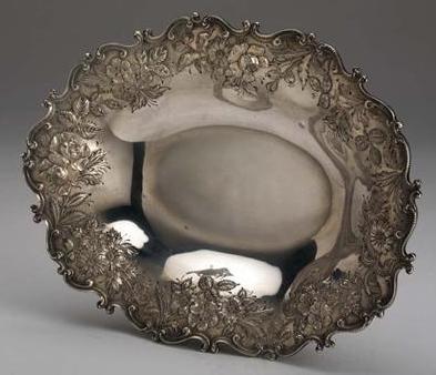 Appraisal: NEW YORK NEW YORK SILVER PORRINGER THAUVET BESLEY BESLY BESLAY