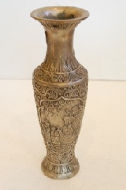 Appraisal: CHINESE METAL VASE