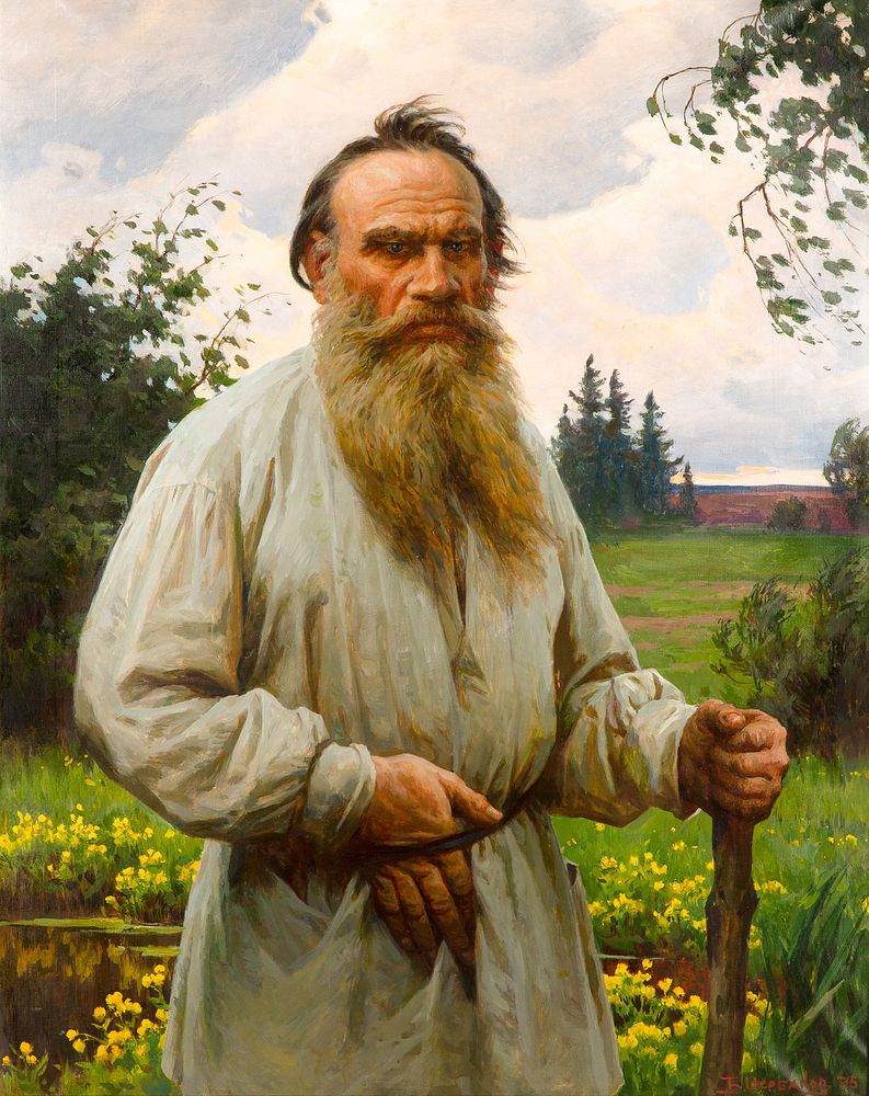 Appraisal: BORIS SHCHERBAKOV RUSSIAN - BORIS SHCHERBAKOV RUSSIAN - Lev Tolstoy