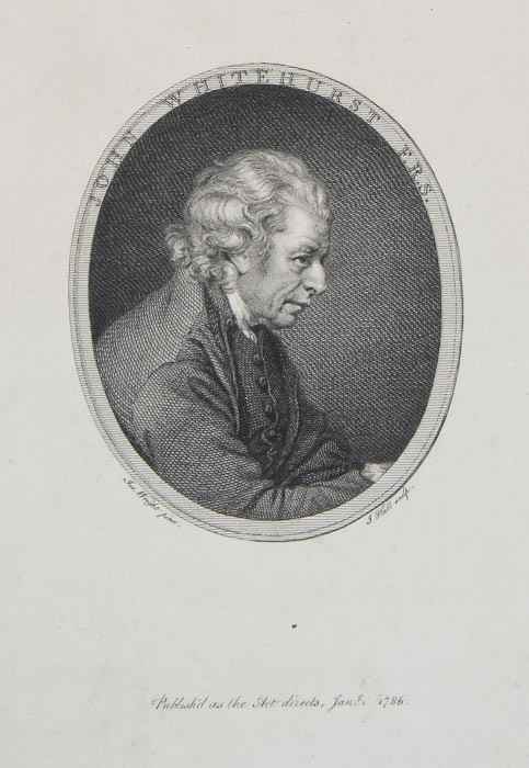 Appraisal: Whitehurst John - Hall J engraver John Whitehurst F R