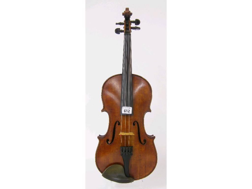 Appraisal: Early th century violin cm