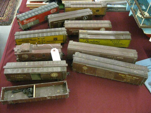 Appraisal: Lot of Train Cars old handmade others