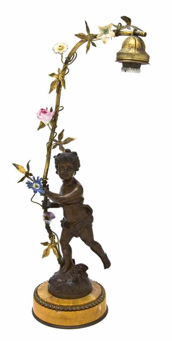 Appraisal: A French Bronze Figure Du Villard in the form of