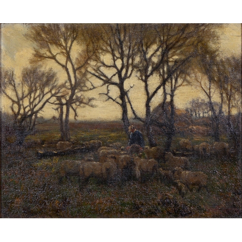 Appraisal: John Rabone Harvey - - A Shepherd and his Flock