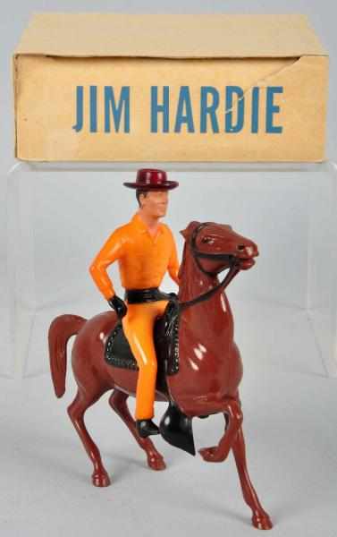 Appraisal: Mini Hartland Jim Hardie Horse Rider Description Includes original box